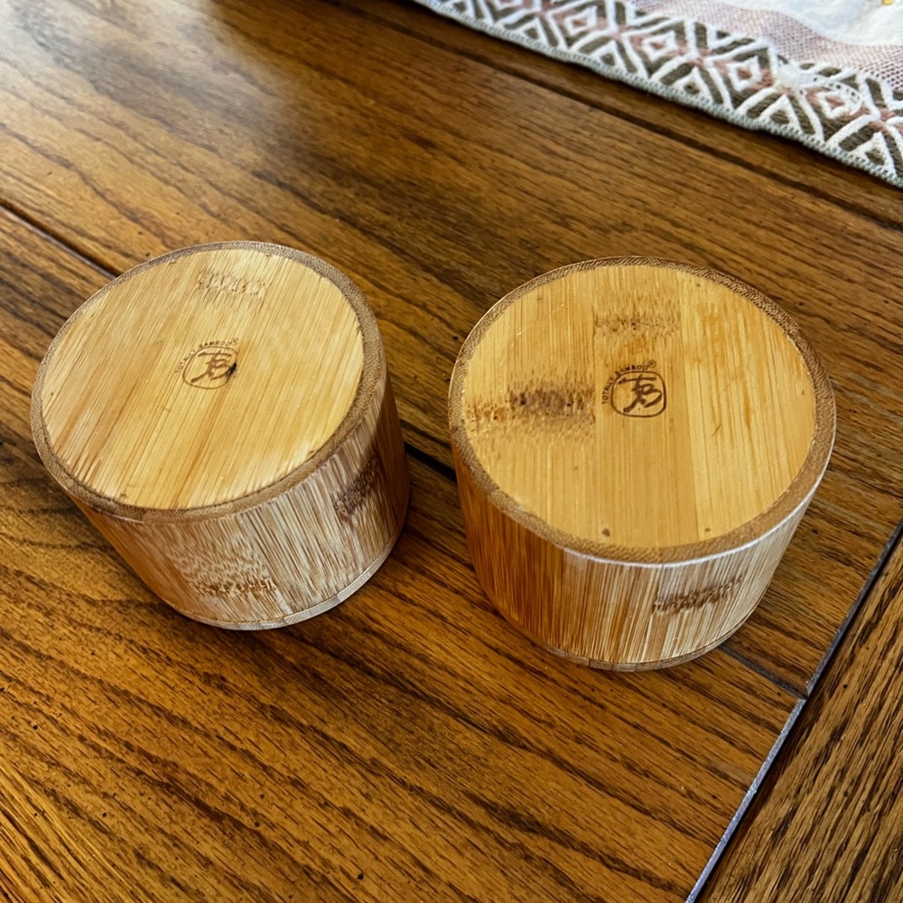 Natural Bamboo Spice Box Set - Picture 4 of 5